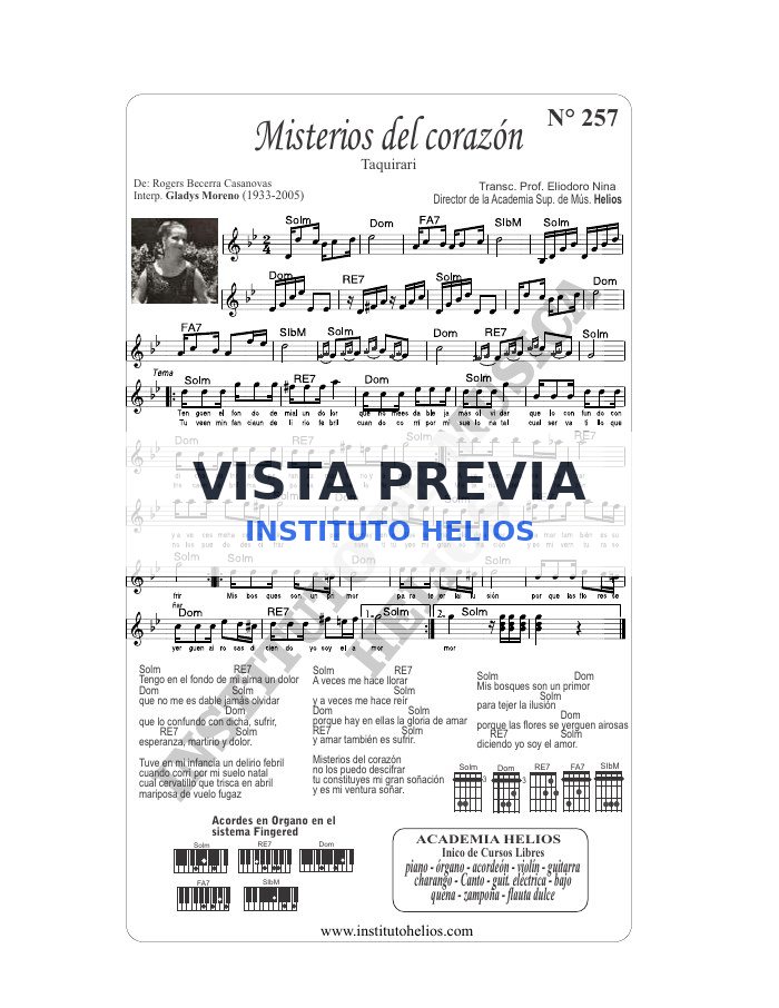Vista previa de Misterios del Corazon